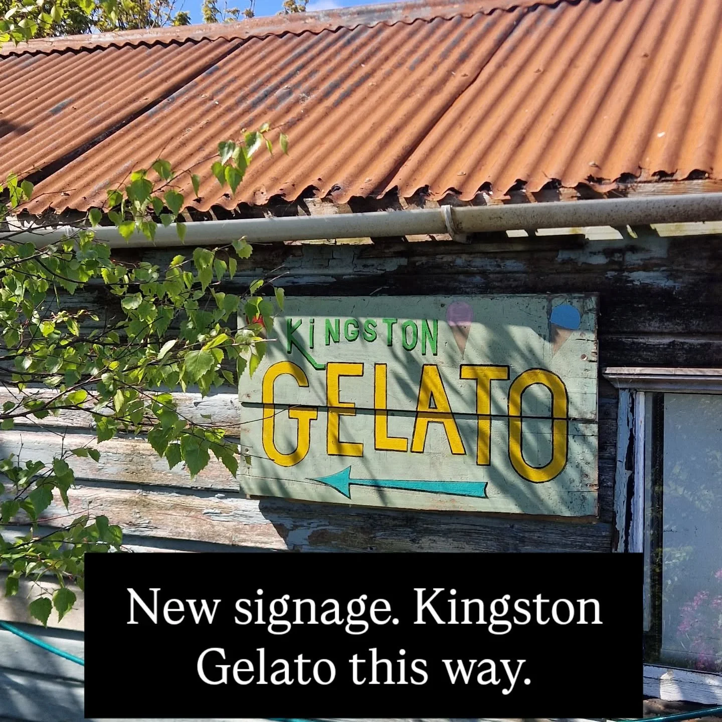 Step this way.

#gelatoweather #gelatoshack #saturdayvibes #Moray #kingston