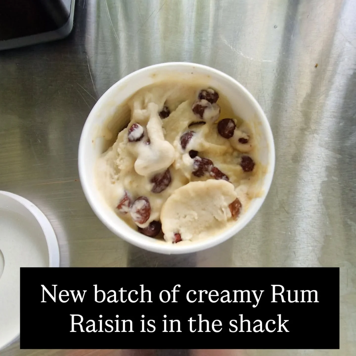 #rumraisin #gelato #kingstononspey #kingstongelato #homemade