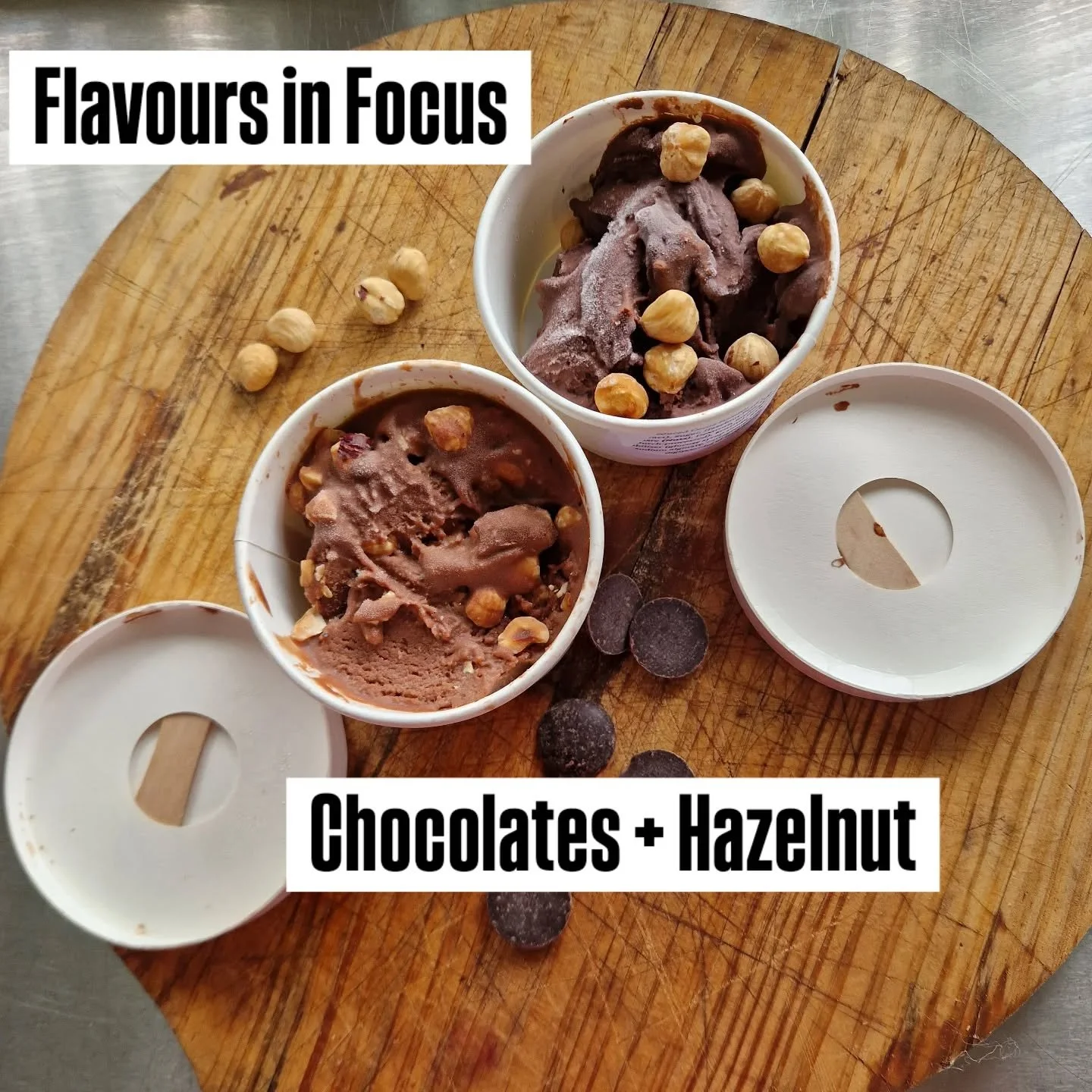 What goes into making these chocolate hazelnut flavours so rich and creamy?

Link to the blog is in the bio.

The vegan milk chocolate and vegan dark chocolate flavours with chunky roasted hazelnuts.

Perfect for this hybrid weather we've been gettin