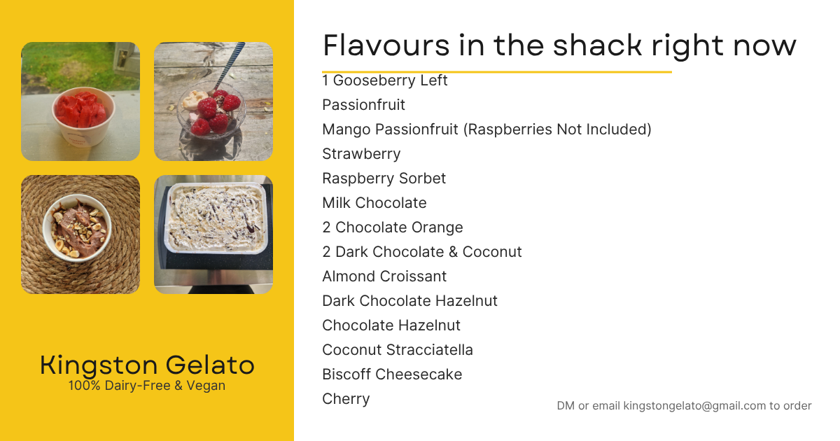 Flavours in the Shack 210726