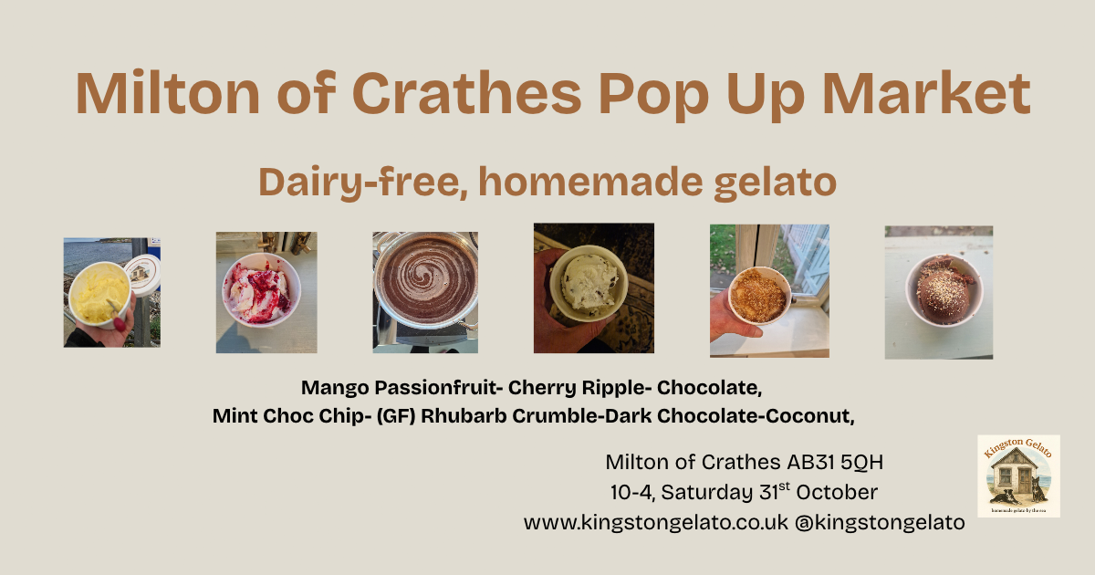 Milton of Crathes Gelato Flavours