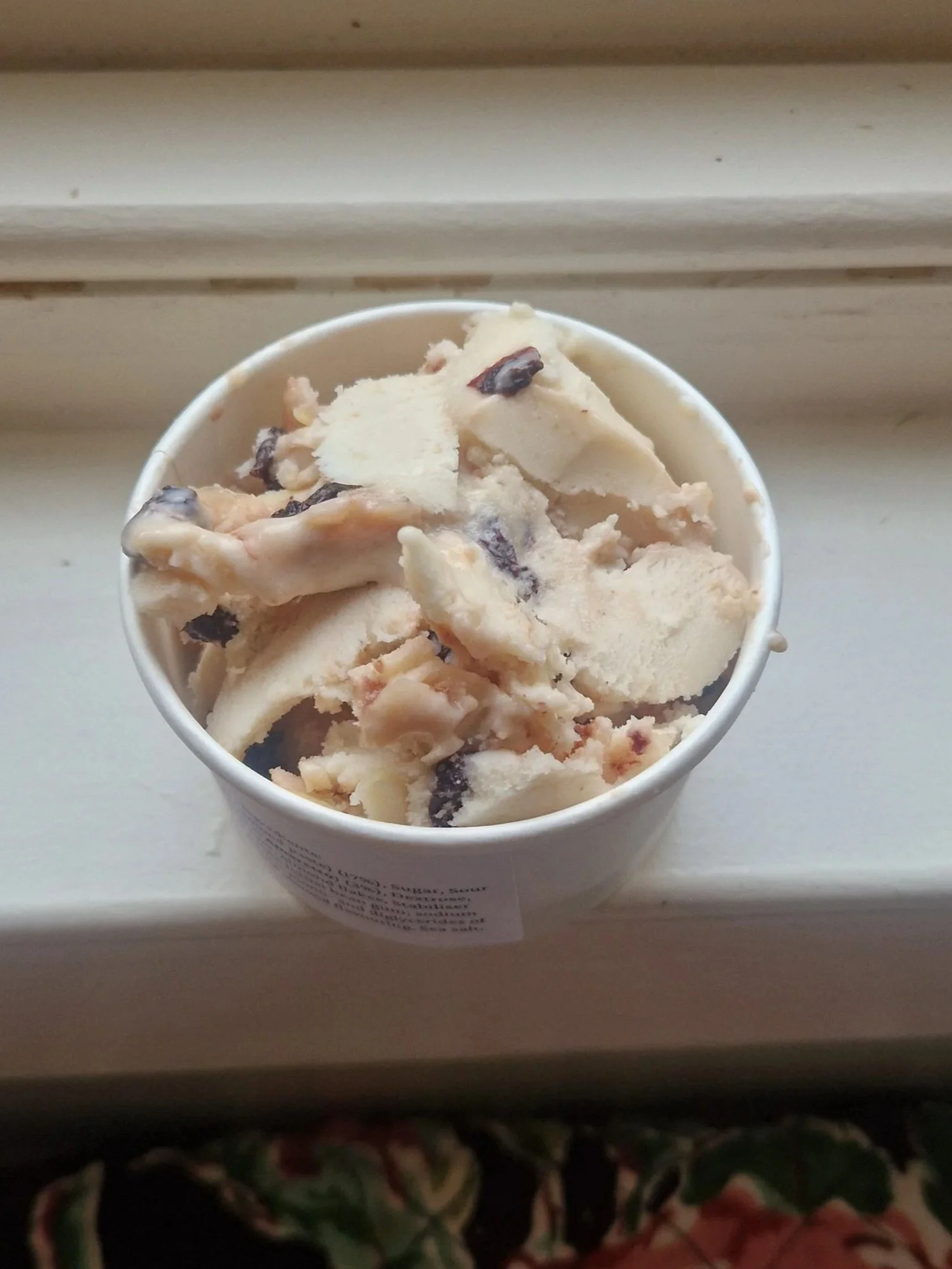 Cherry Bakewell Vegan Gelato