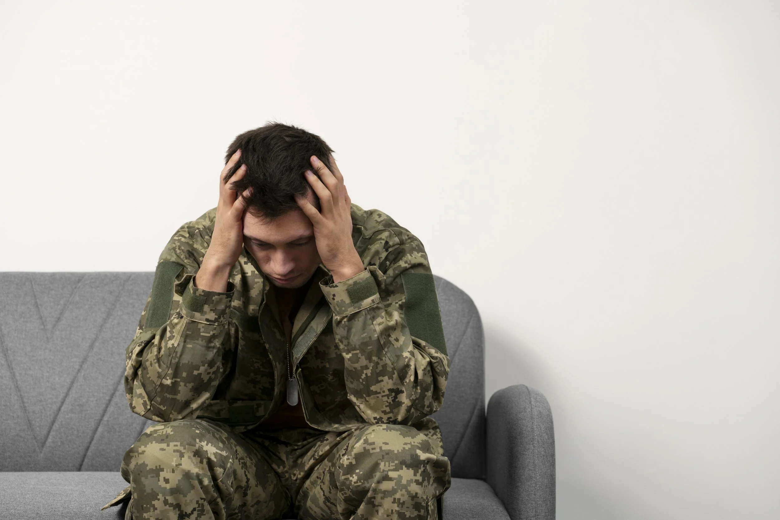 A veteran who’s having a flashback because of fireworks - Calm Harbor Counseling