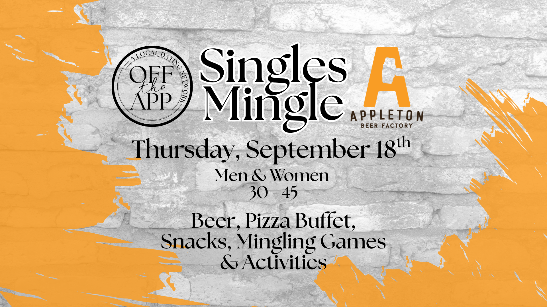 Singles Mingle @ Appleton Beer Factory