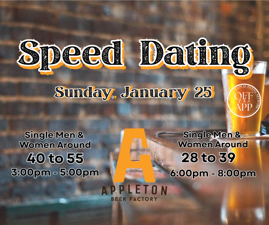 Speed Dating at Appleton Beer Factory