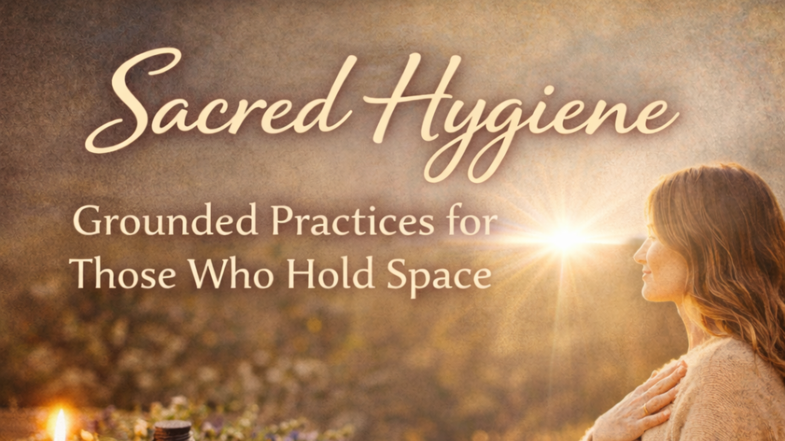 Sacred Hygiene and Grounded Practices for Those Who Hold Space