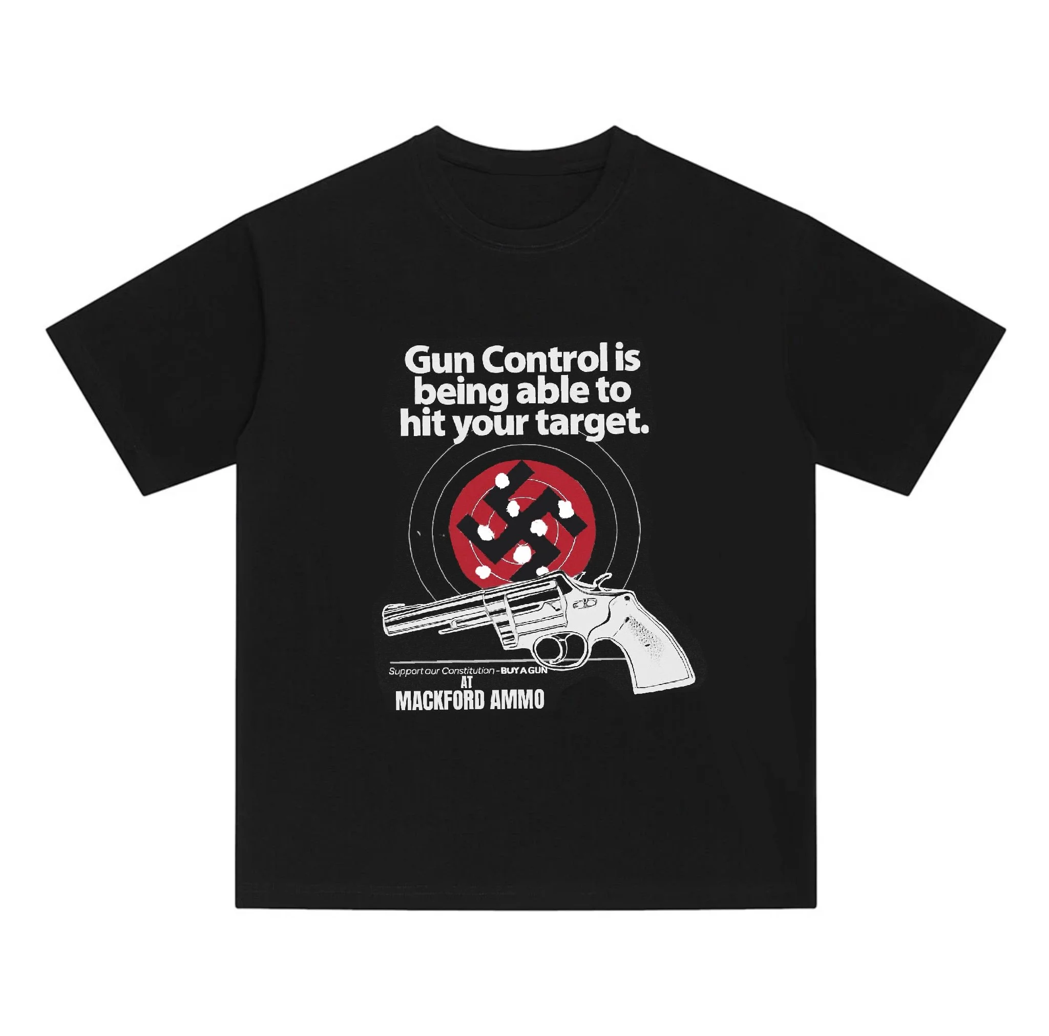 F$CK NAZIS TEE BLACK