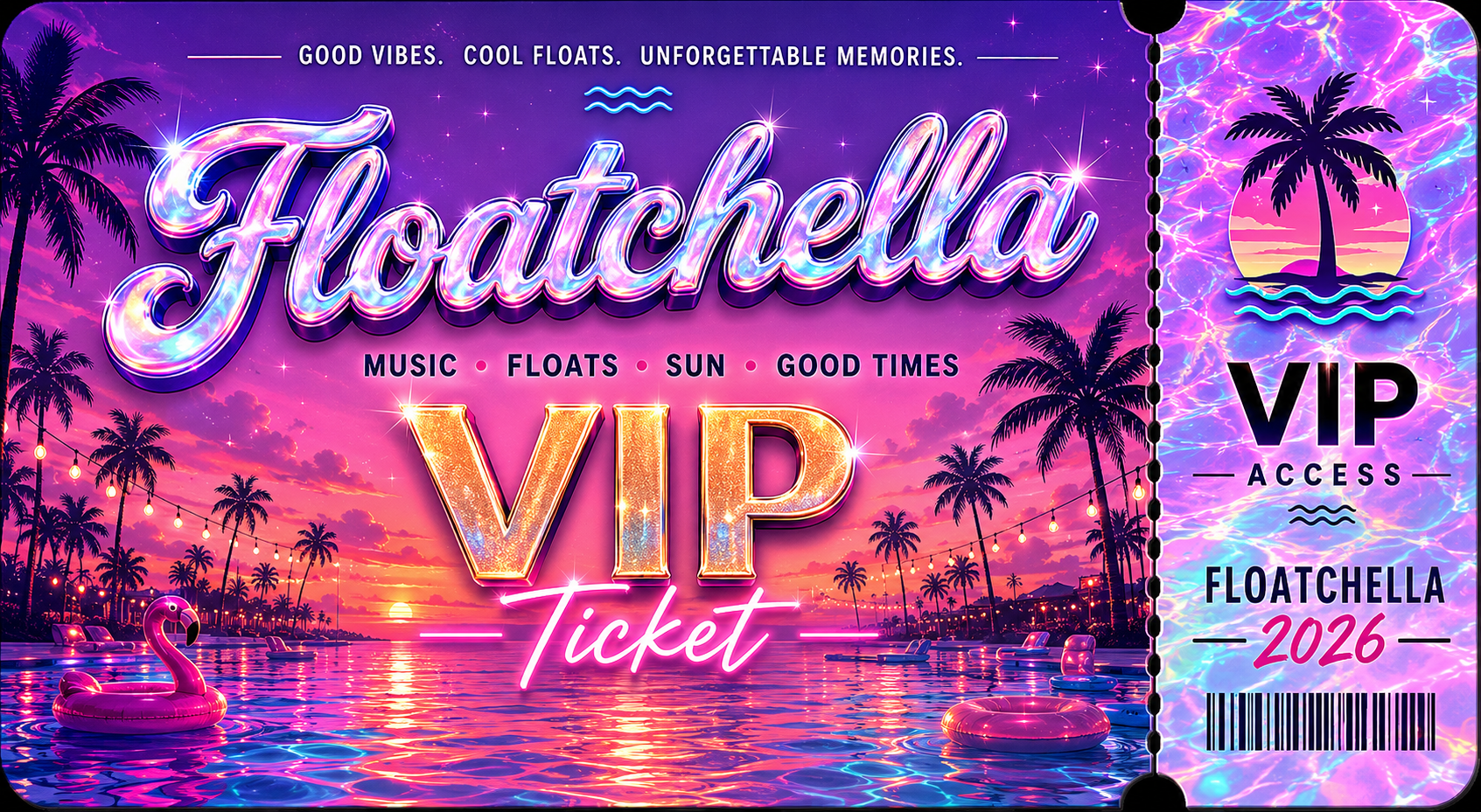 VIP Floatchella Ticket