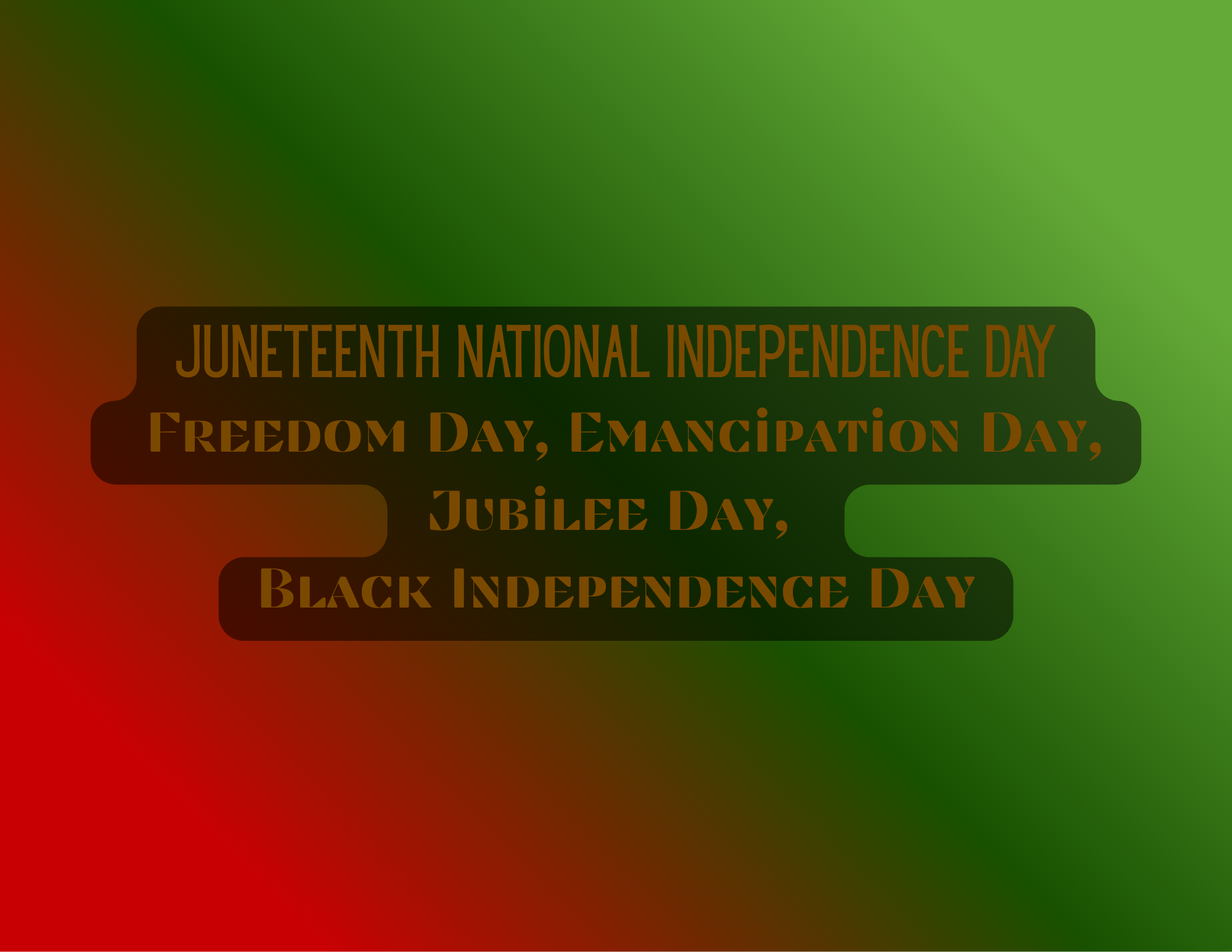 Juneteenth Event TBD