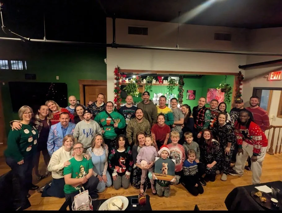 What a great way to wrap up the season: ugly sweaters, a classic White Elephant exchange, and a room full of people who make this community what it is.

A big thank you to David&rsquo;s Kitchen &amp; Bar (@davidskitchen_bar ) for hosting us and creat