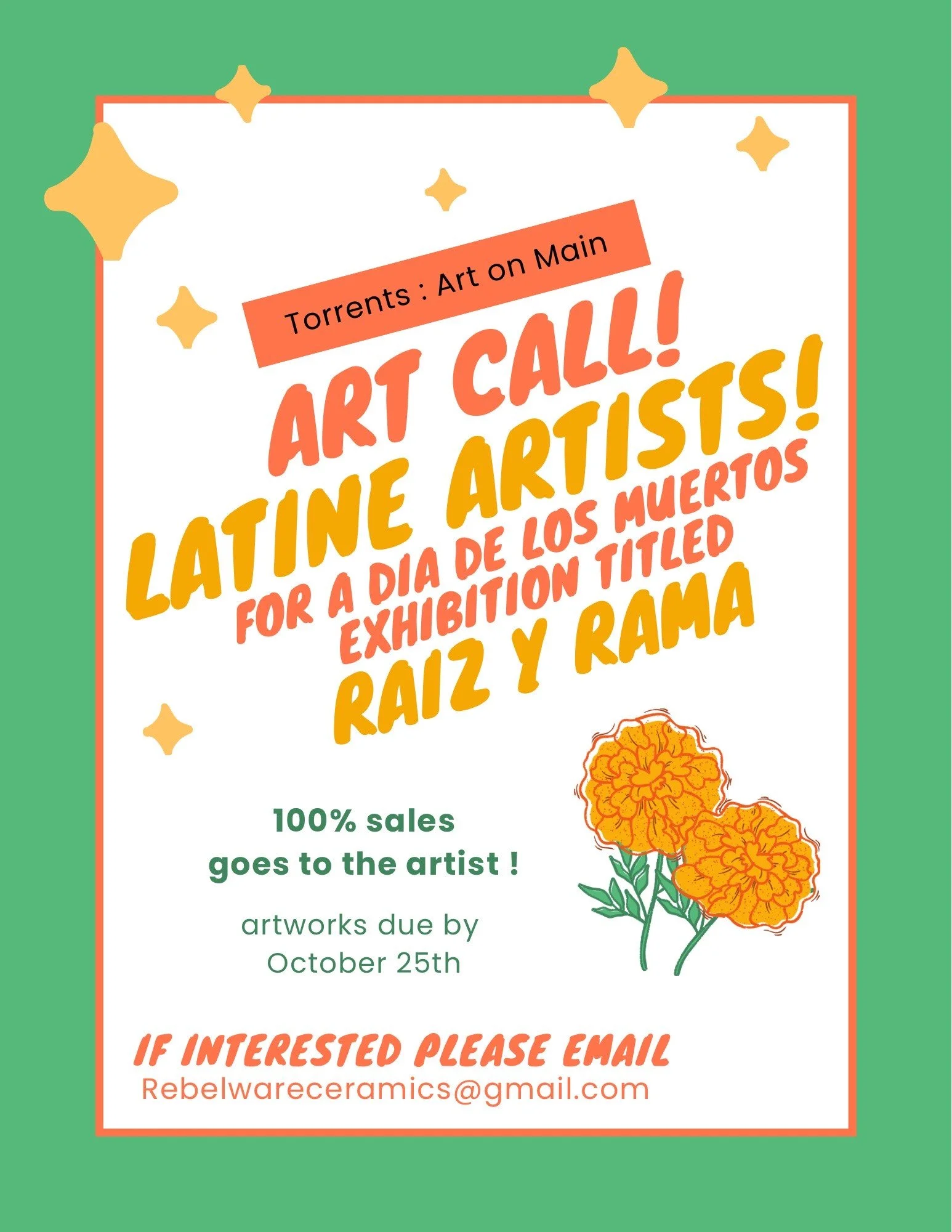 ART CALL: Latine Artists!