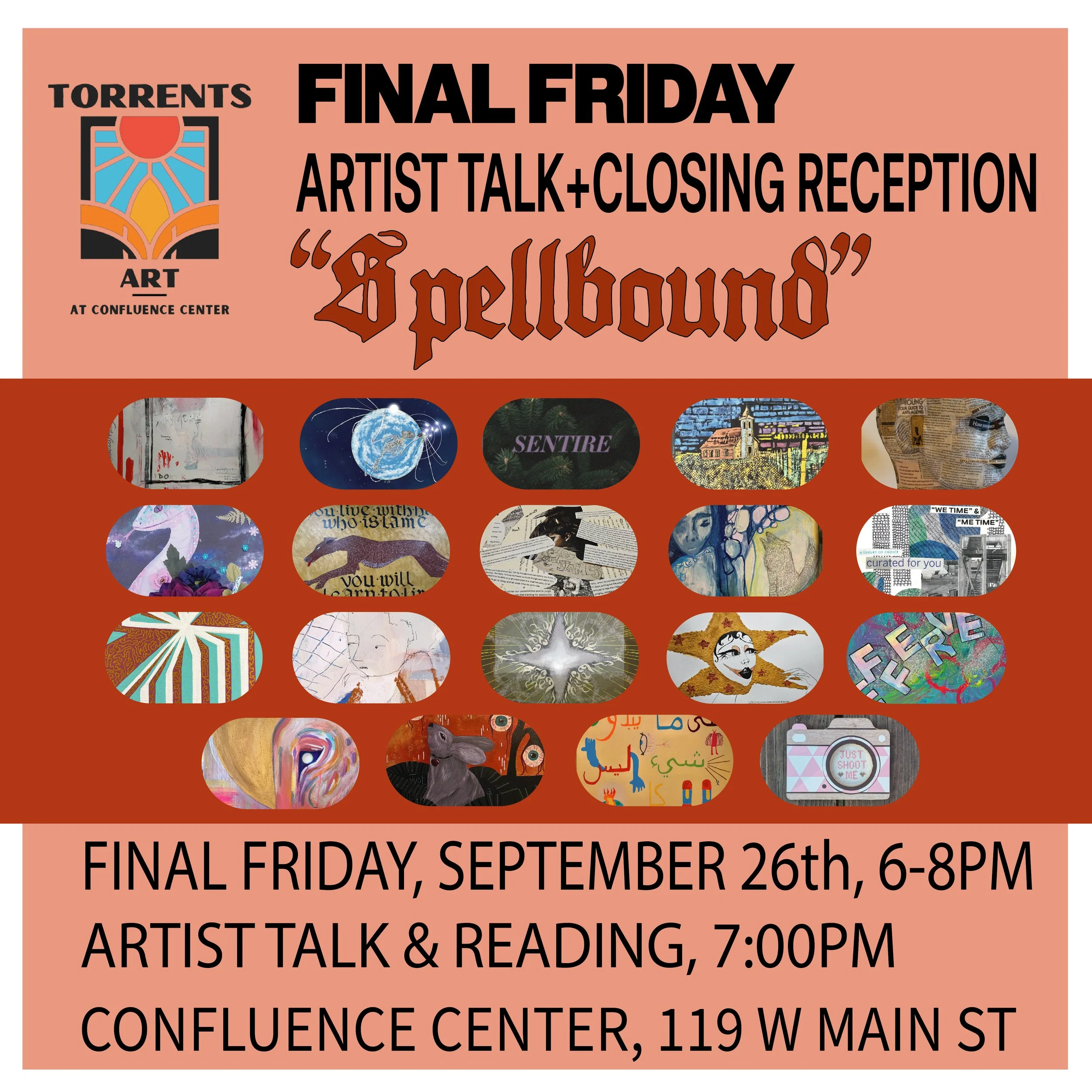 Closing Reception for “Spellbound” a group exhibition benefiting VonCommon Studios