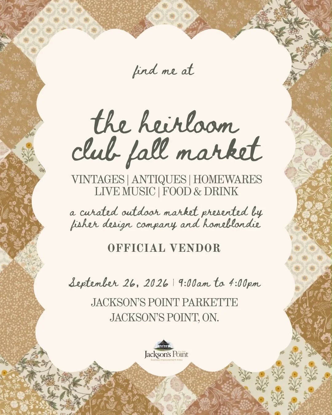 The Heirloom Club Fall Market