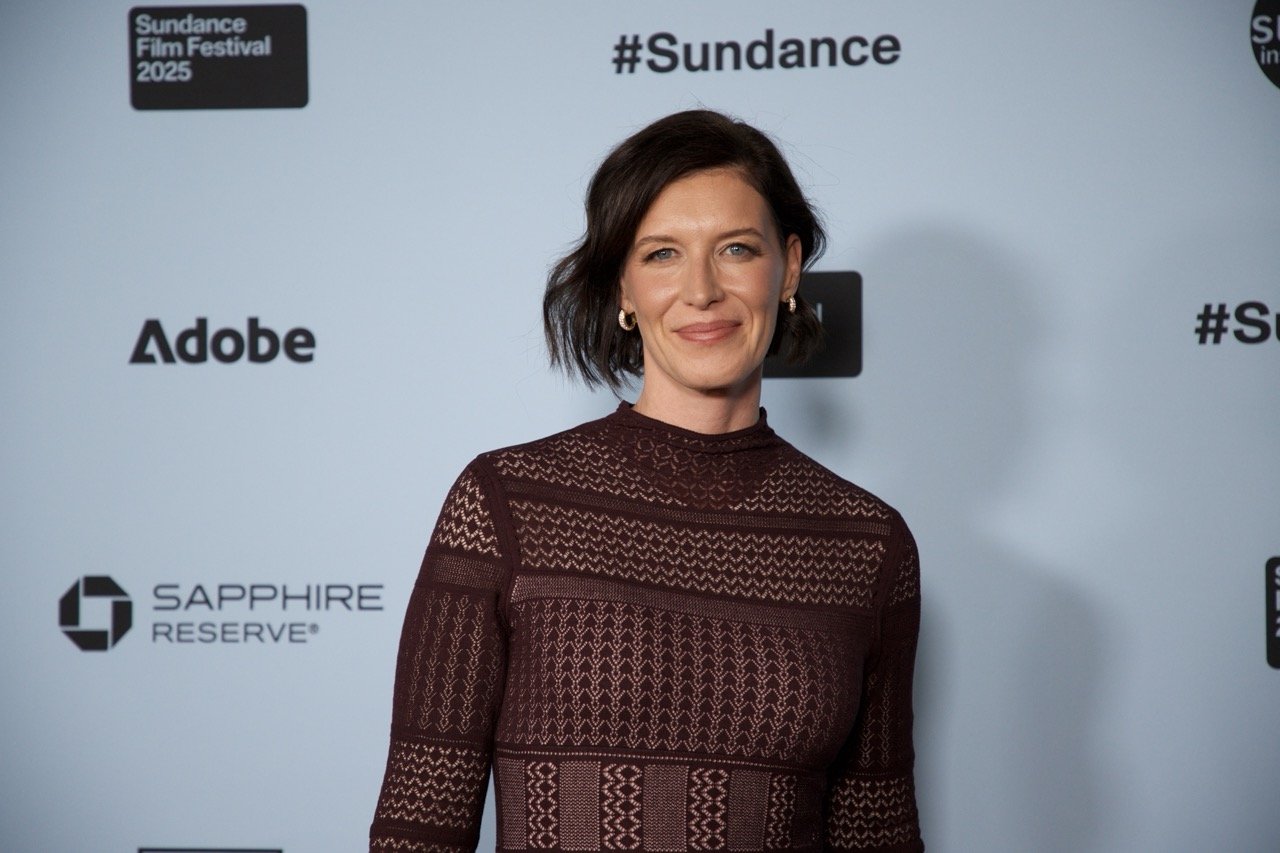 Nicky Bentham, Producer, at the Sundance Premiere of 'Brides' (2025).