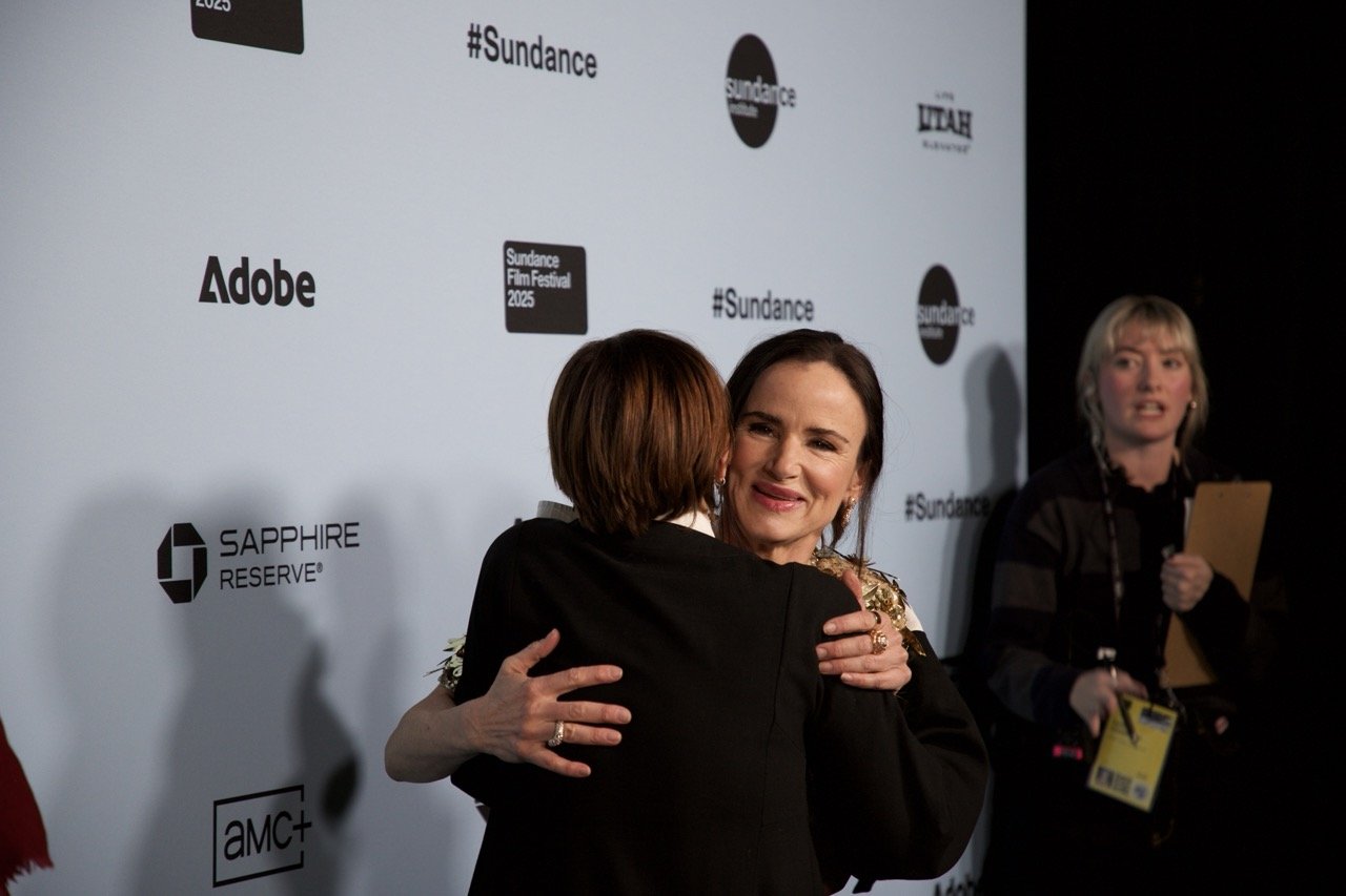 Amanda Kramer and Juliette Lewis, Lead, at the Sundance Premiere of 'By Design' (2025).