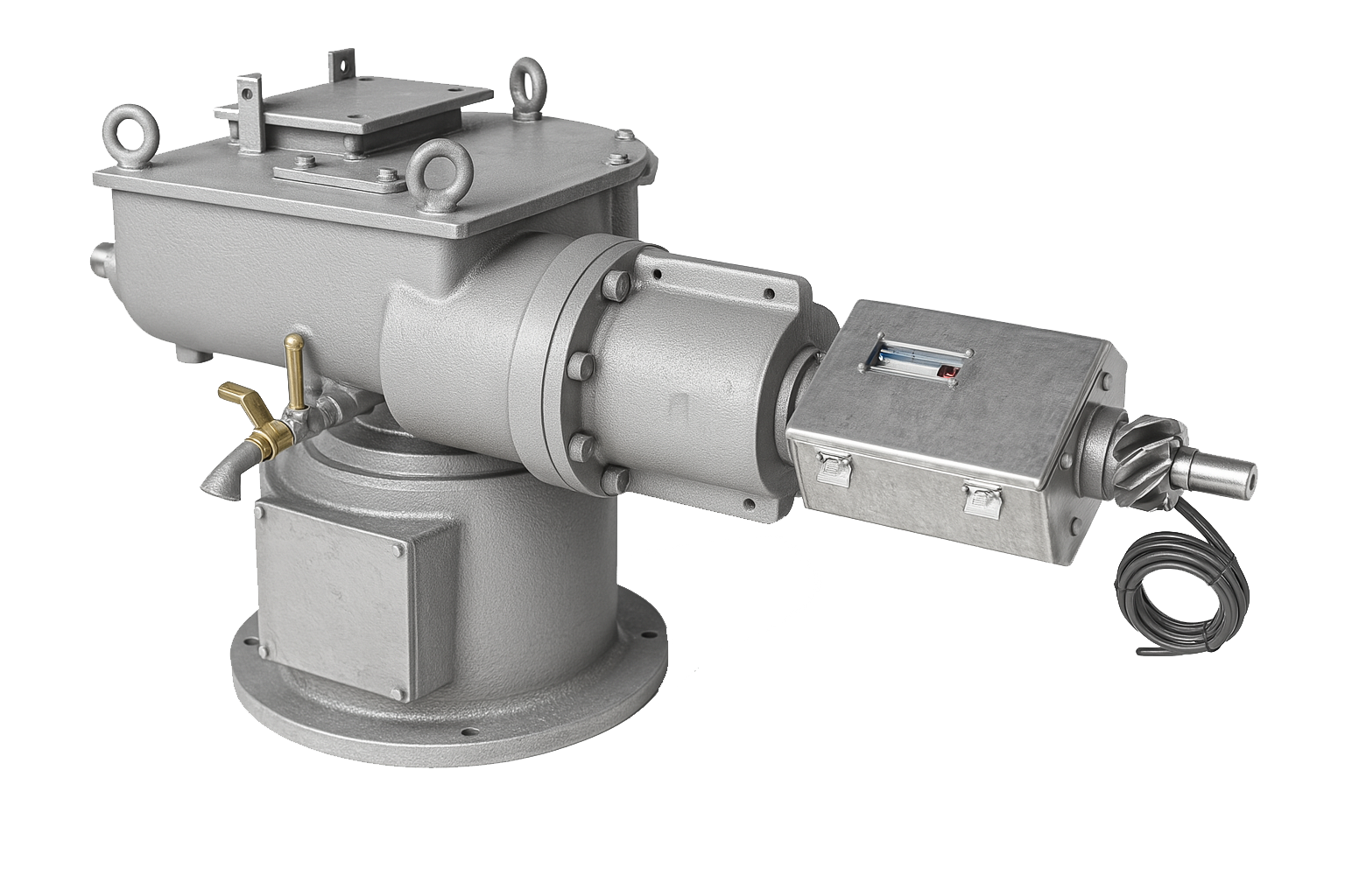 Worm Gear Drive for Bridge Supported Collectors