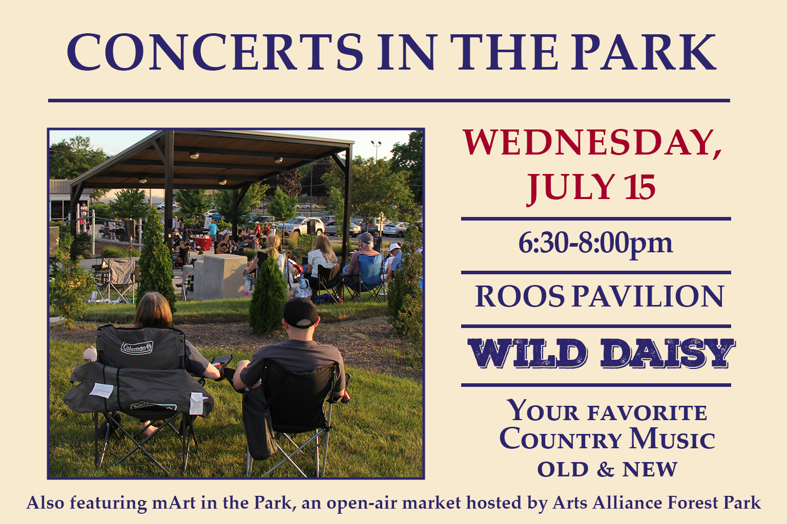 Concerts in the Park: Wild Daisy