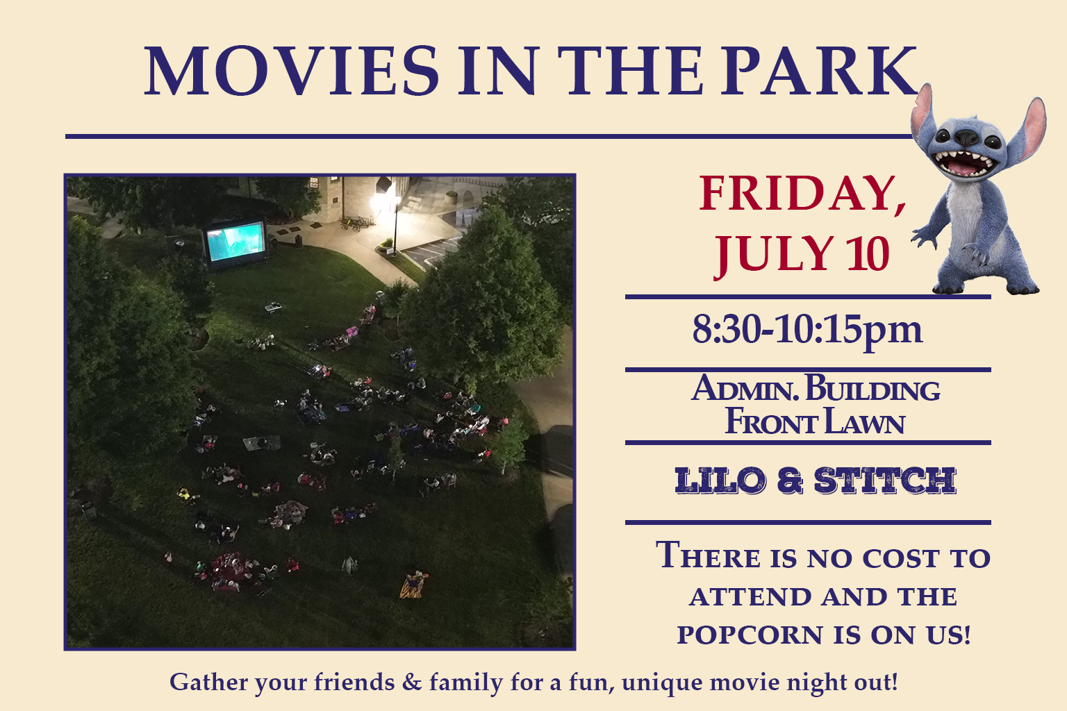 Movies in the Park: Lilo & Stitch