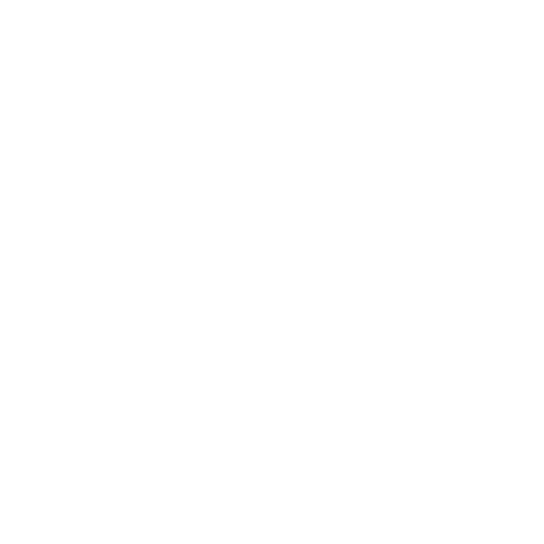 Simple black house outline crossed out.