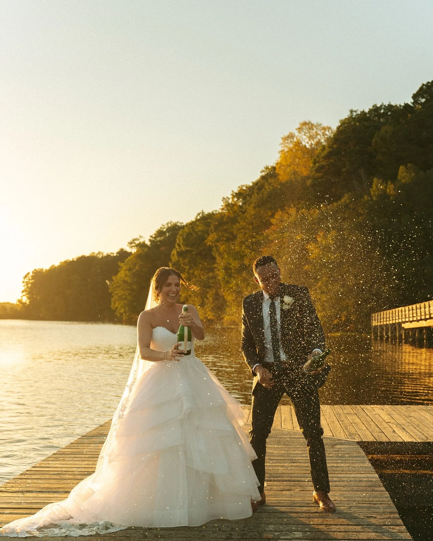 The sweetest and funnest way to celebrate the moments right after the alter. 🤍🥂

SS for @jordanyvonnephotos