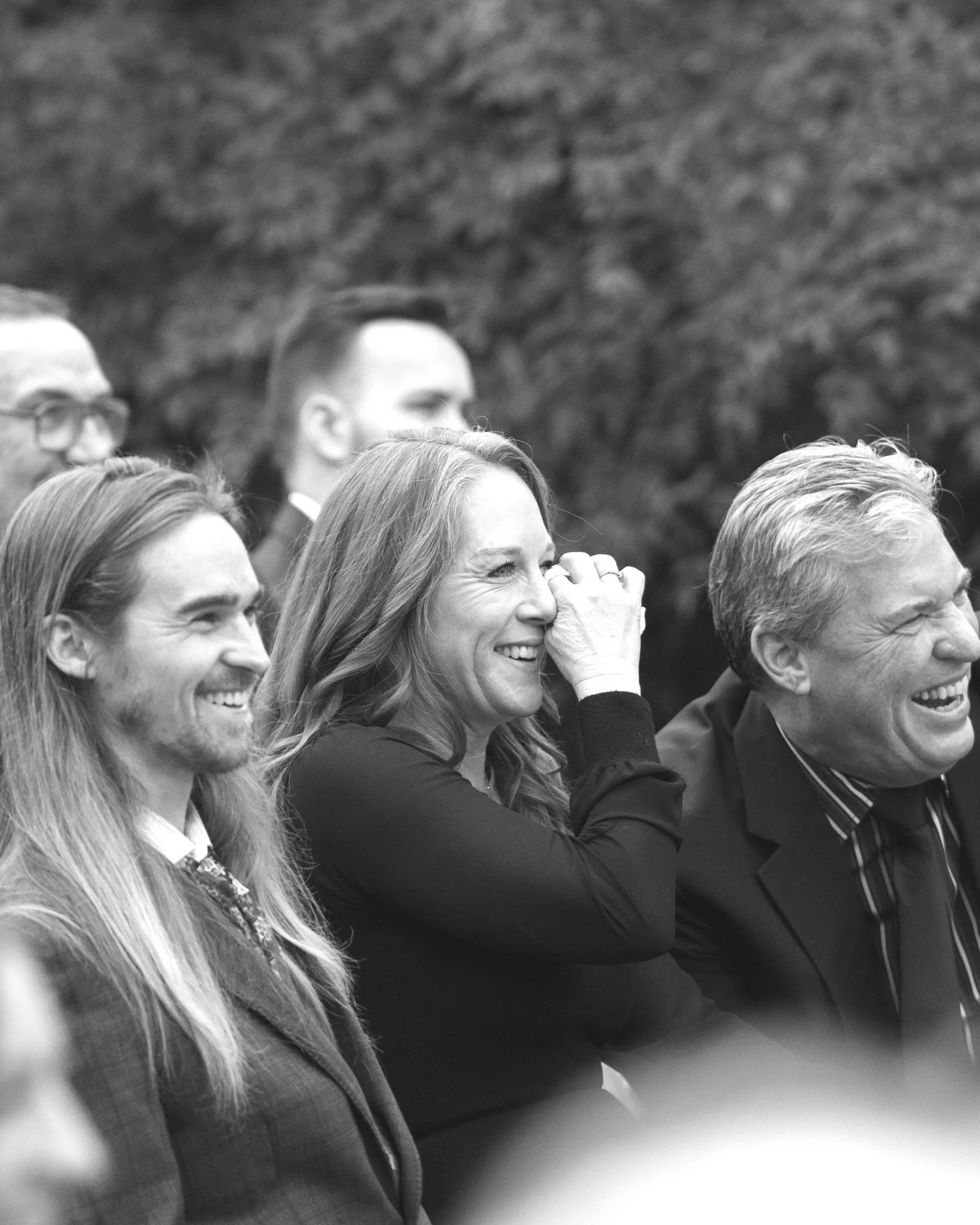 An ode to the ones who showed up. The happy tears, the quiet smiles, the new friends, the moments you didn&rsquo;t see but we did. So now, you get to see how your people felt watching you become forever. ☺️