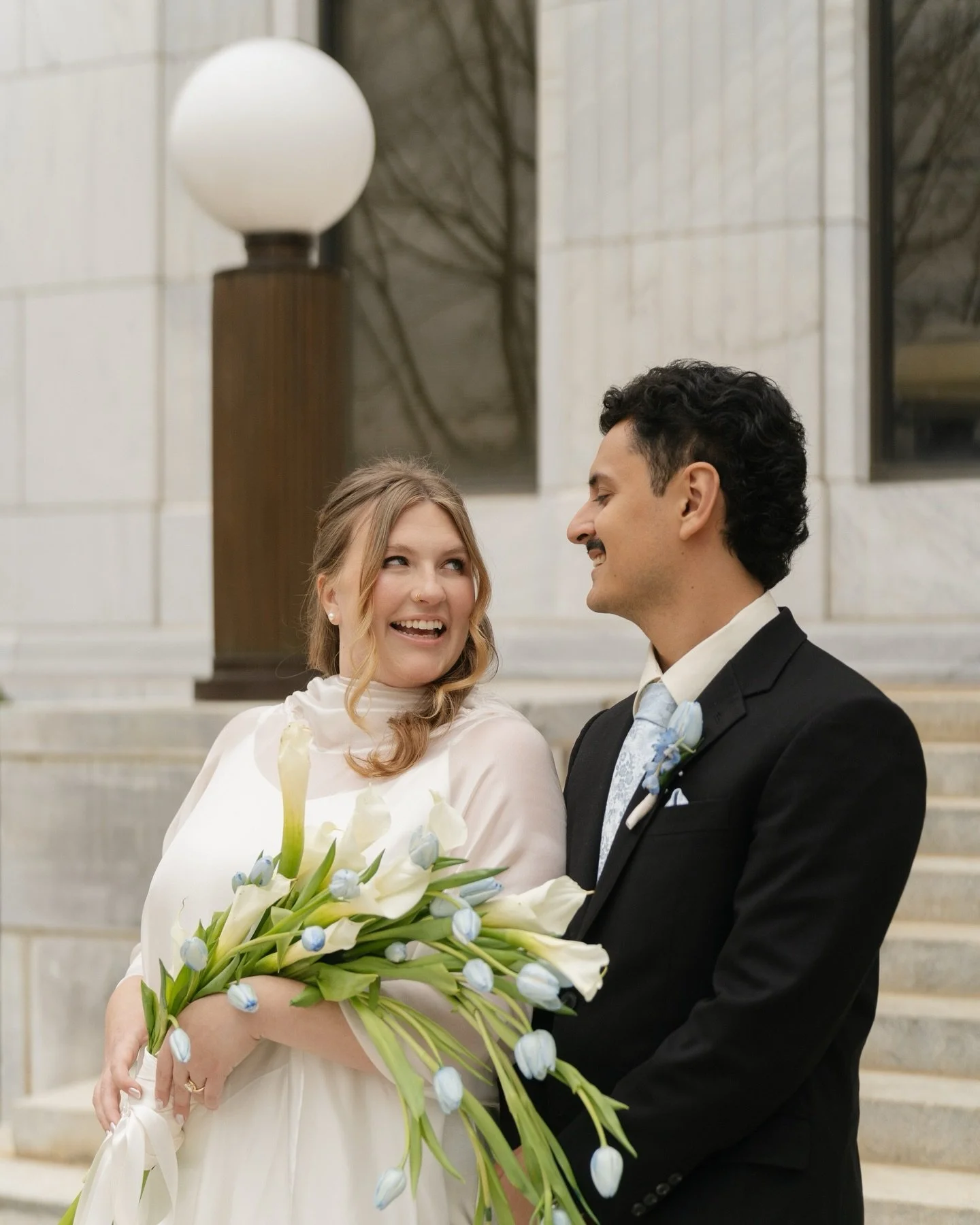 Three years ago on March 25th, we met for the first time. Now, three years later, we get to call that day ours forever. Thank goodness for us and for this life. 🤍
&bull;
&bull;
&bull;
Shot by: @auroraphotoatl 
Edited by: @madebyjamstudios 
Makeup: @