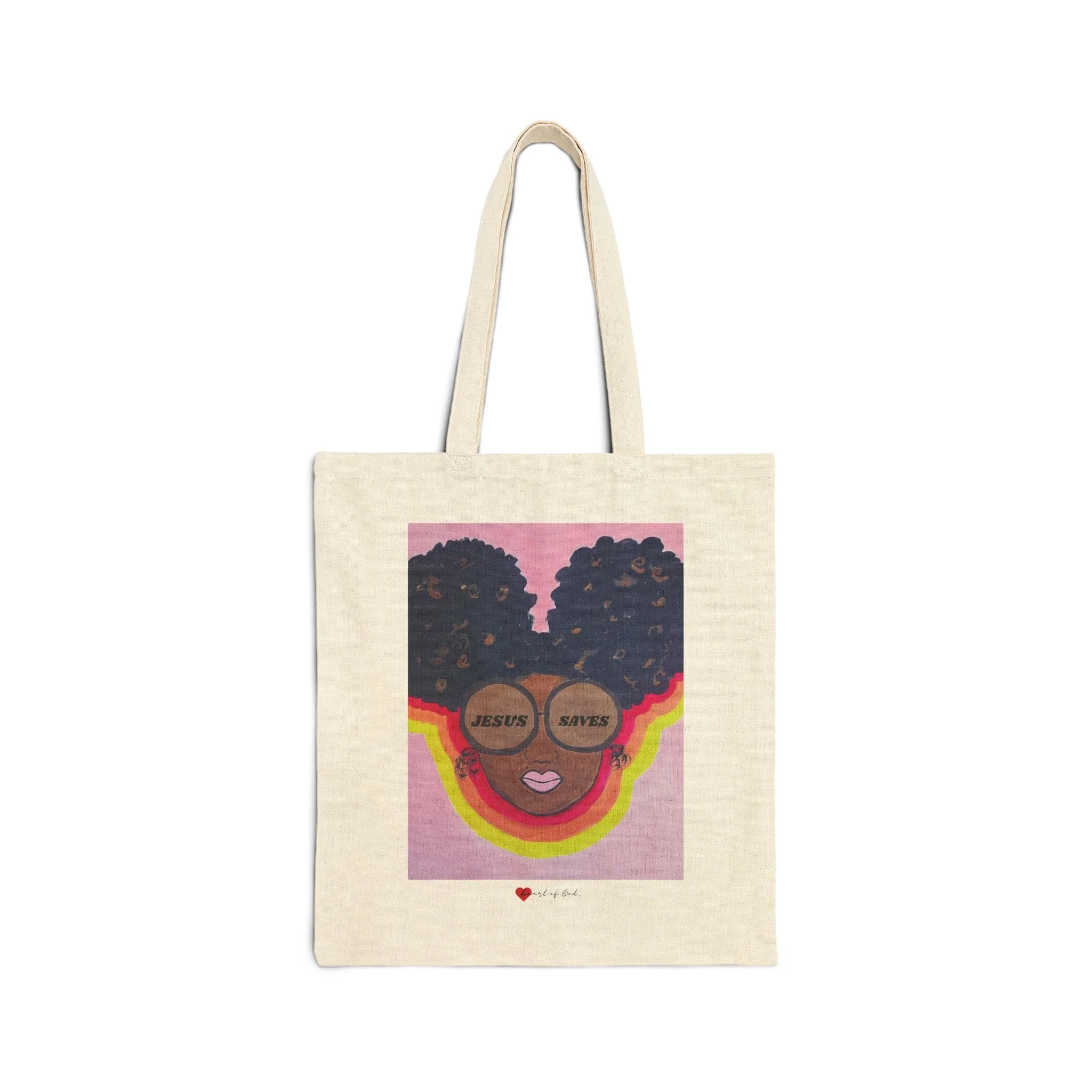 "Jesus Saves" Tote Bag