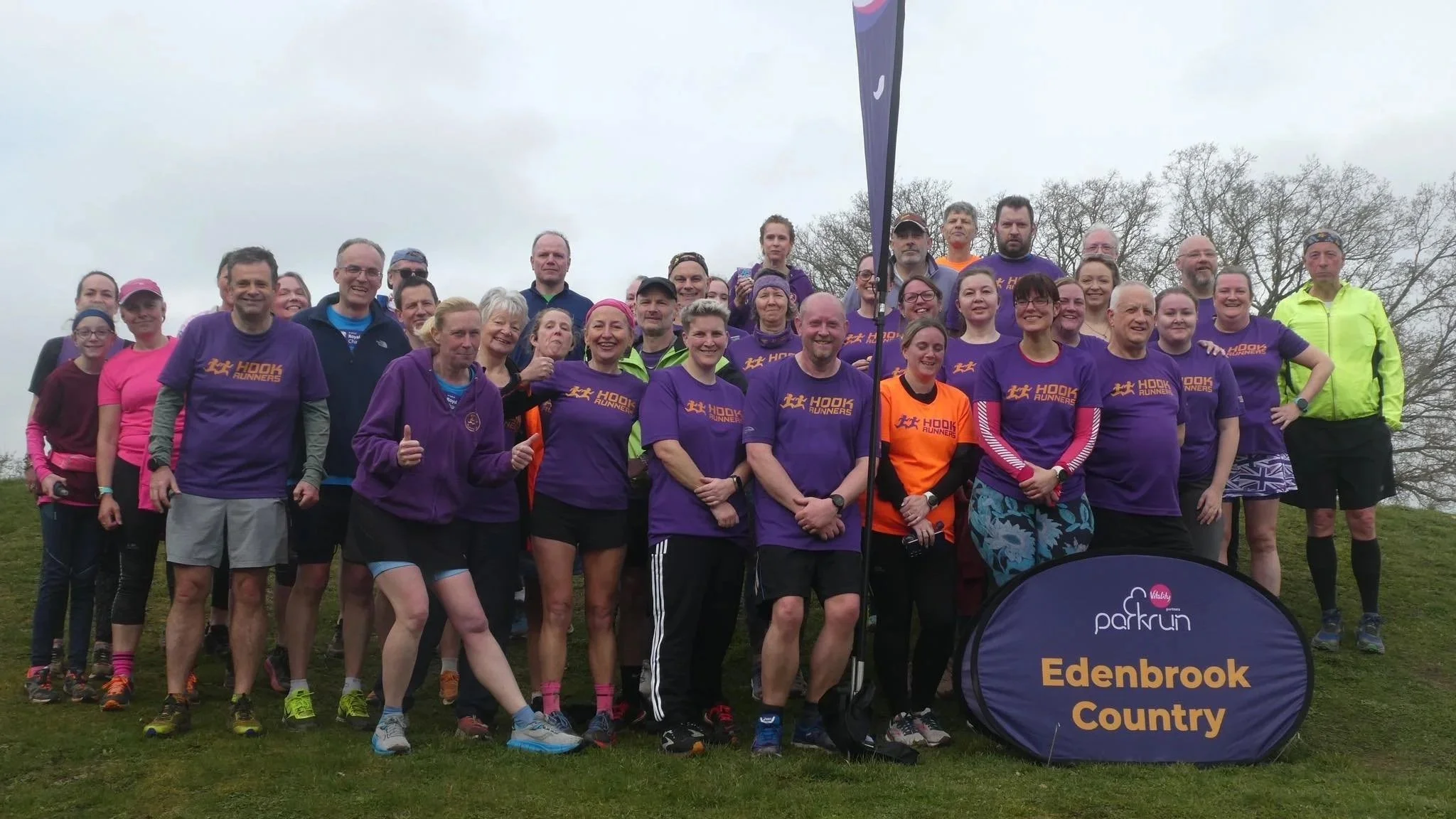 Hook Runners at Edenbrook Parkrun 23.3.25