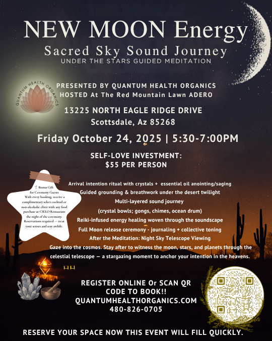 NEW MOON Energy Sacred Sky Sound Journey UNDER THE STARS GUIDED MEDITATION