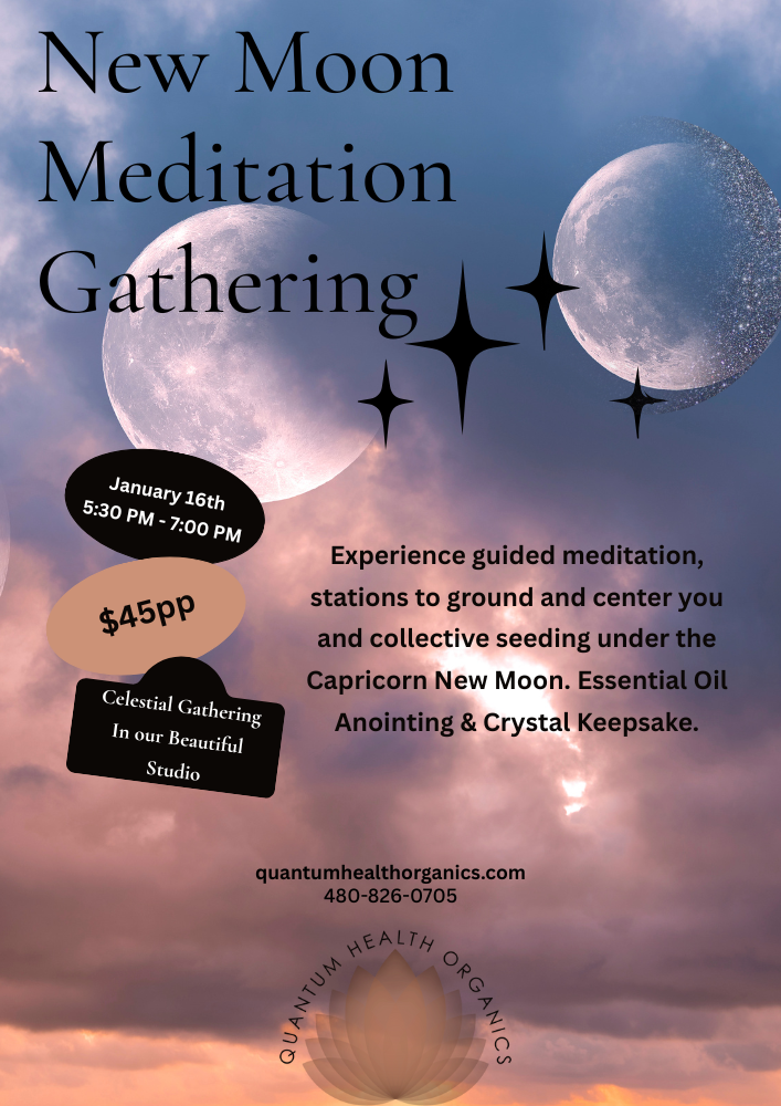 New Moon Sound Frequency Ceremony in Studio