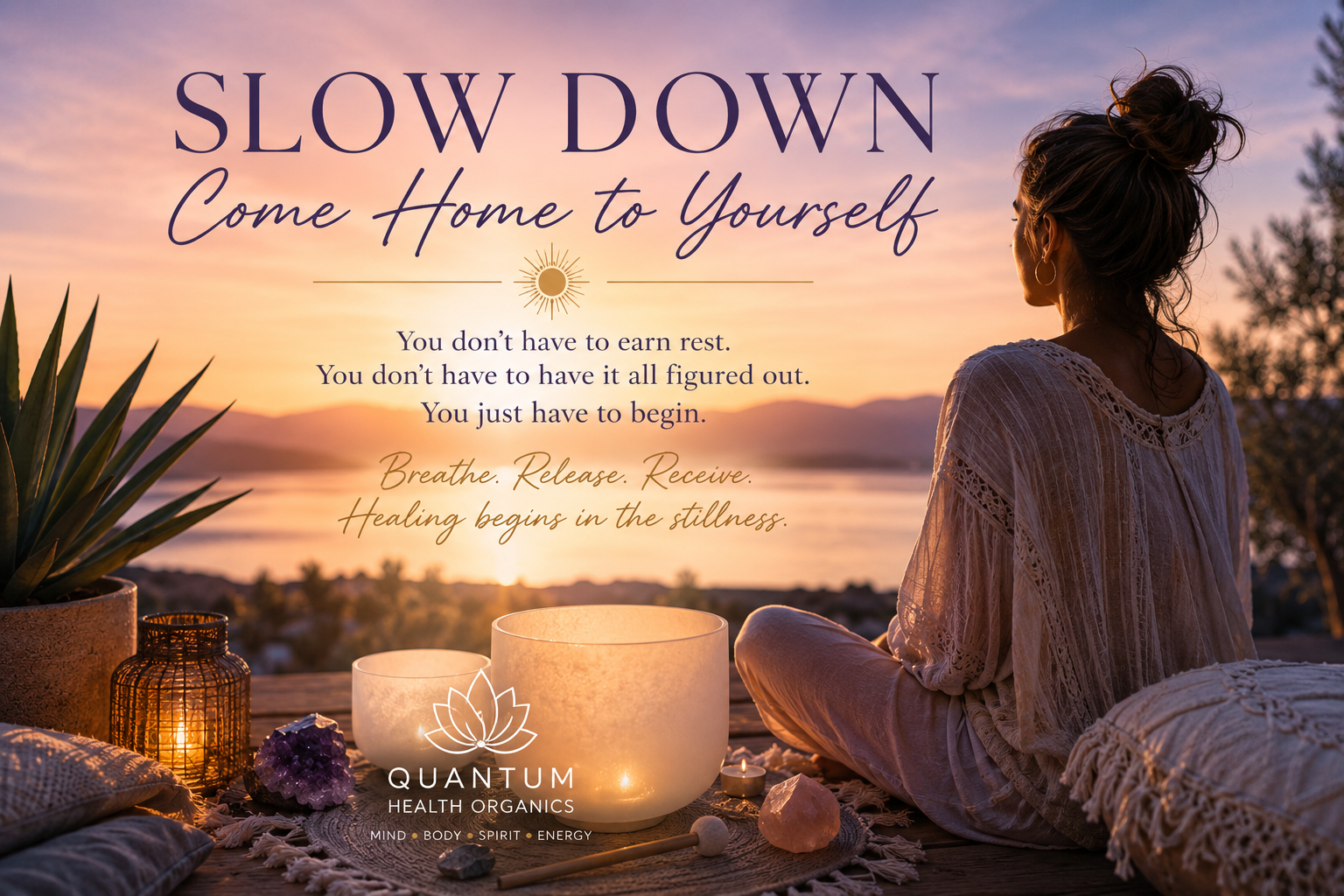 Why Slowing Down Is One of the Most Powerful Forms of Healing