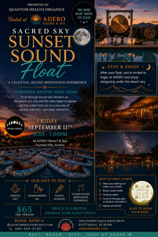 Sacred Sunset Sky Float Meditation
