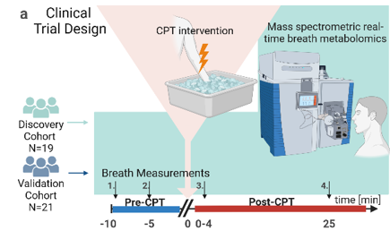 Pain induces a rapid characteristic metabolic signature detectable in breath