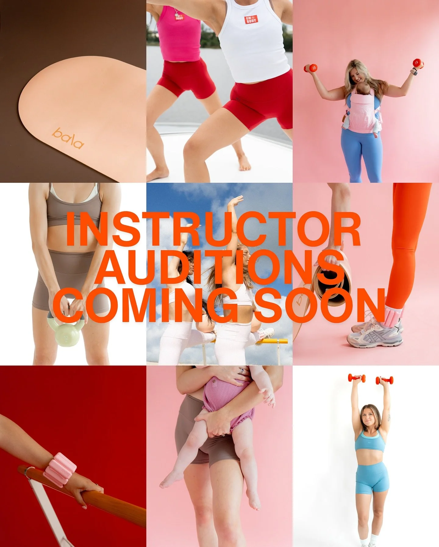 ✨ Dreaming of the perfect studio instructor job? ✨

Tired of feeling under-appreciated and underpaid as an instructor? 

Searching for purpose and ready to join a team of women who are changing lives and leaving a lasting impact?

👀 Then look no fur