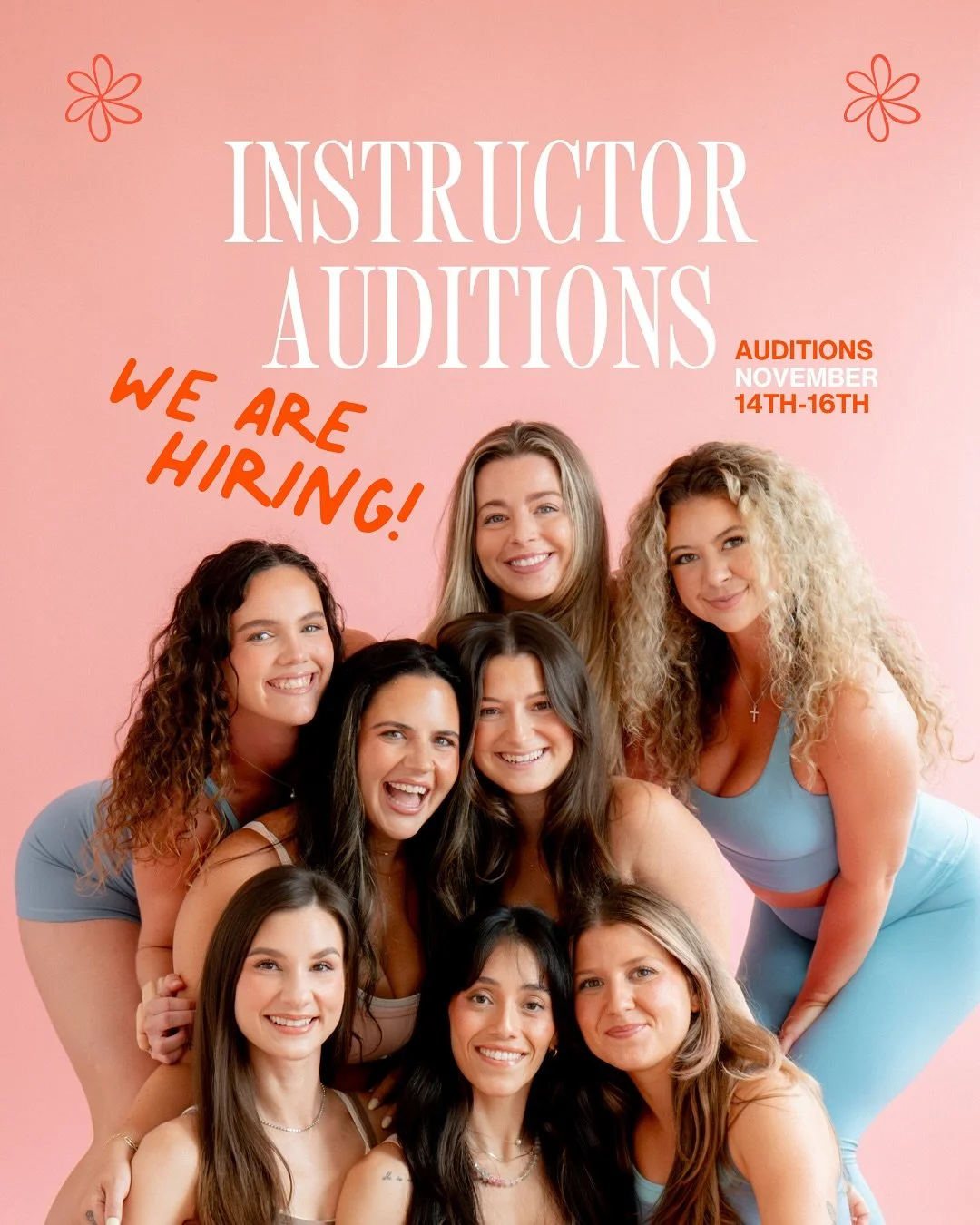 Calling ALL fitness instructors!!!! 📢

Join us for EMBODY INSTRUCTOR AUDITION WEEKEND
📅 November 14&ndash;16, 2025 | Carolina Beach, NC

Step into more than a job &mdash; step into a movement. ✨
We&rsquo;re looking for passionate, magnetic instruct