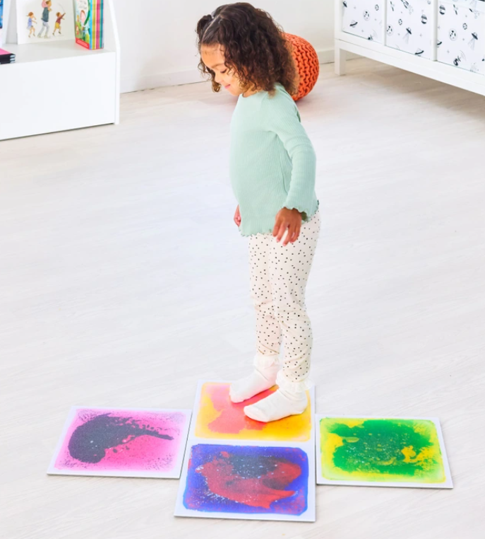 Liquid Sensory Floor Tiles (4 pack)