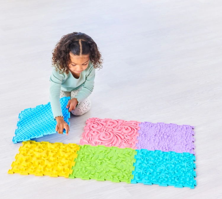 Textured Massage Sensory Mats (6 pack)