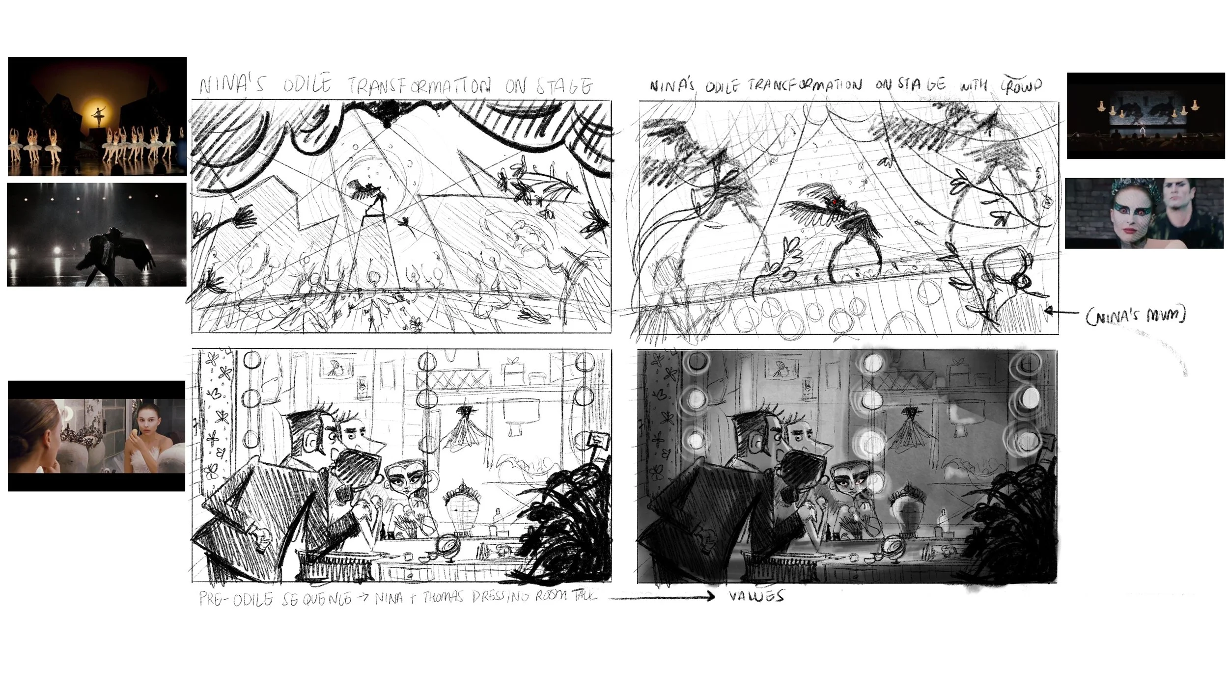 Style Frame Sketches