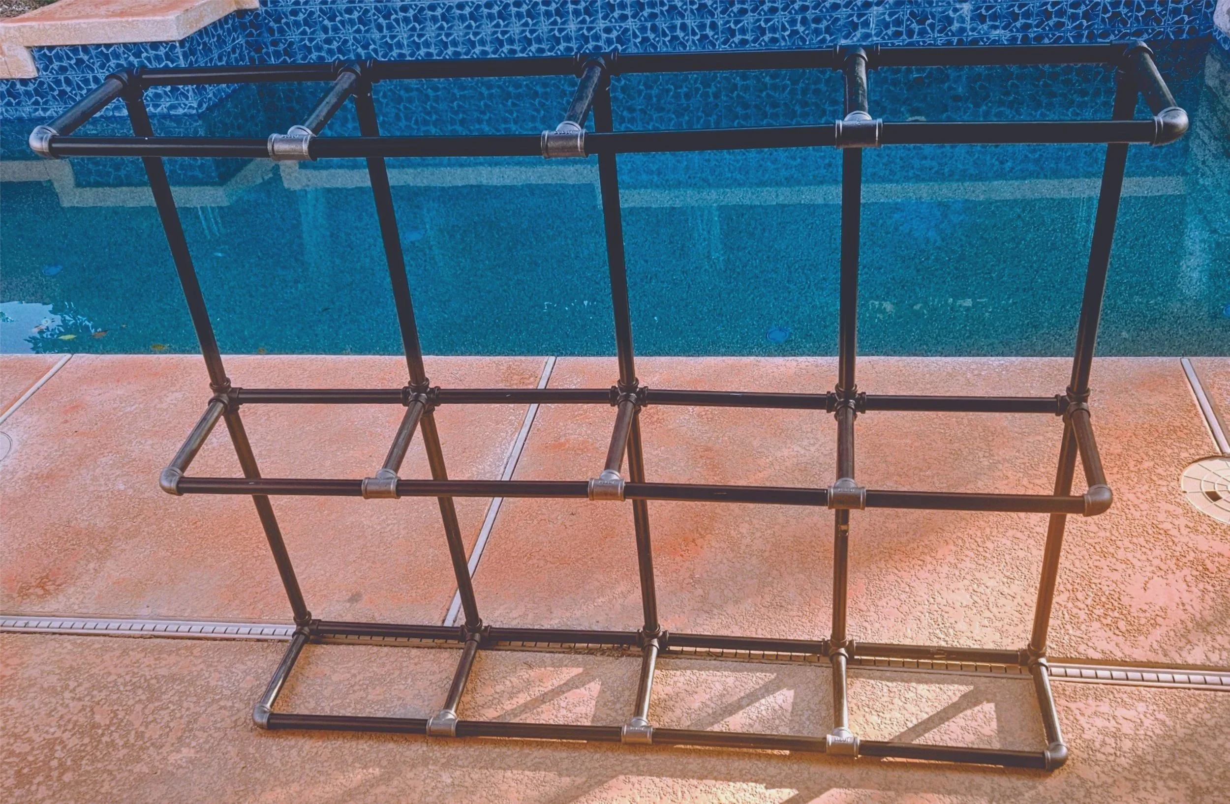 Before welding fitting and painting