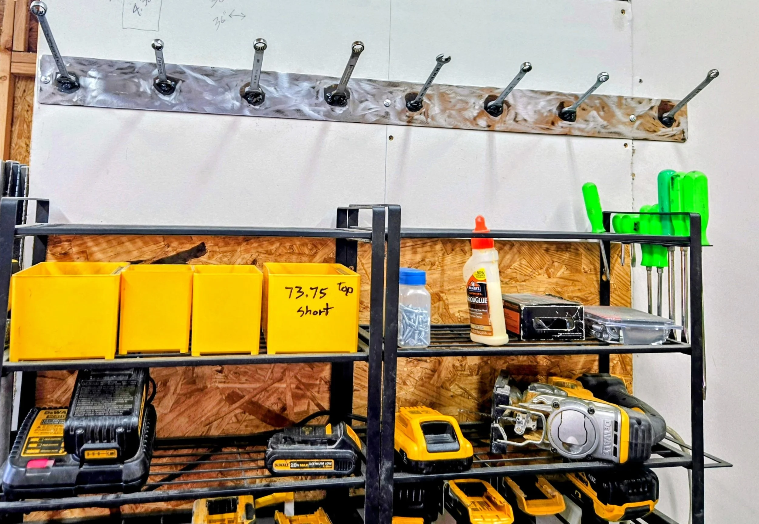 Always need more storage organization