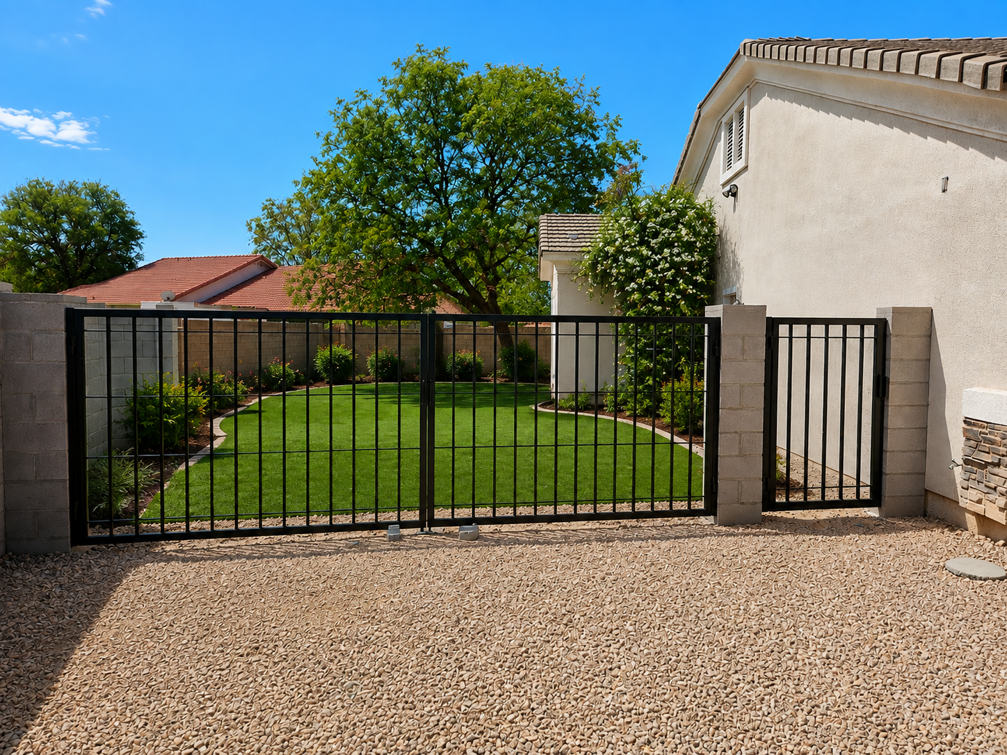 Custom Steel Gate Installation – Mesa, AZ