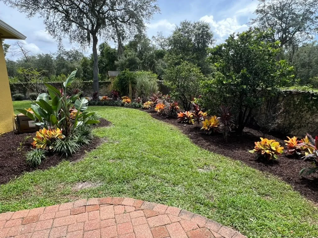 Transform your property's curb appeal with professional plant installation services. We design and install trees, shrubs, flowers, ornamental grasses, and groundcovers that complement your home while thriving in Florida's climate