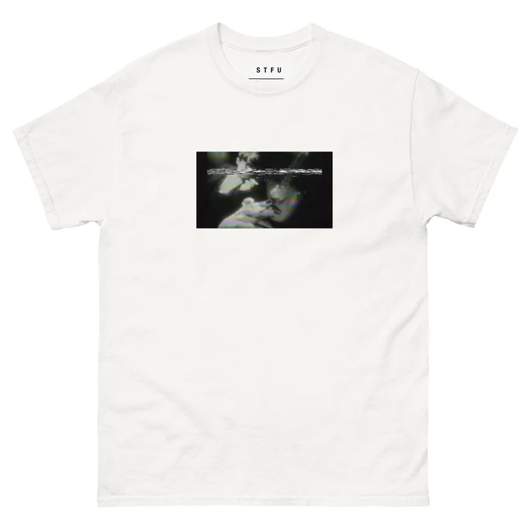 STFU “Distorted Presence” Unisex Classic Tee – Standing Tall Face Unknown