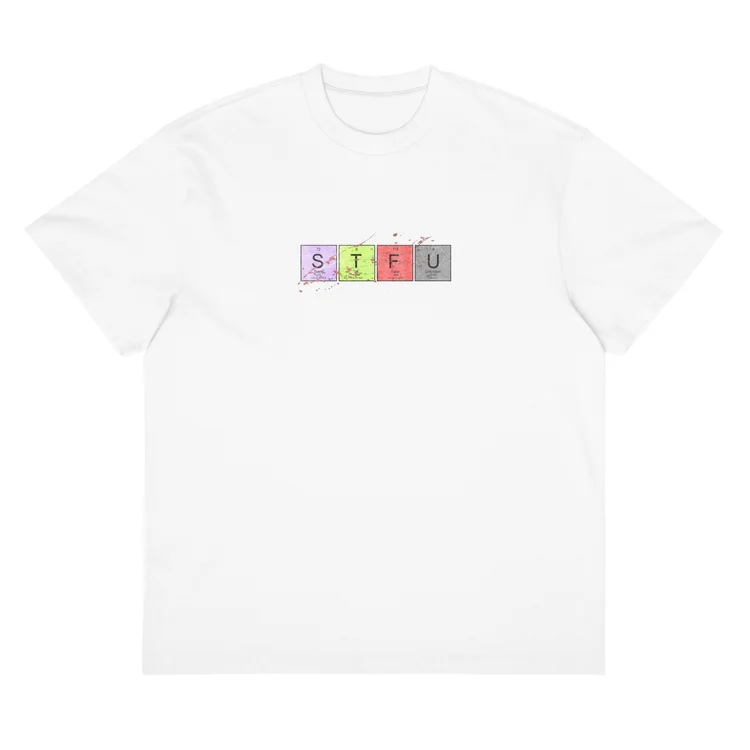 STFU “Periodic Table” Unisex Classic Tee – Standing Tall Face Unknown