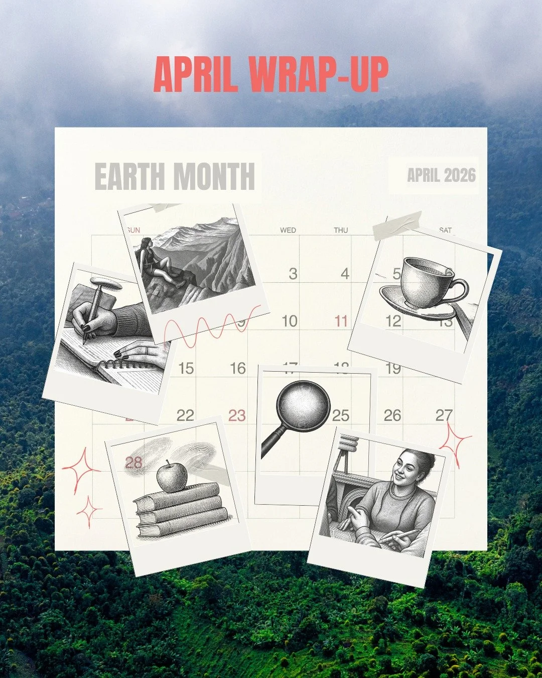 🌎 Earth Month seemed to come and go in a blur, and it turns out, that was because we were BUSY!
☕️ Check out what we got up to in April, from major project launches to community coffees!
😁 Like the look of what we do? Well we like the look of you, 