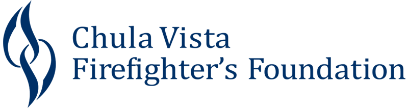 Logo of the Chula Vista Firefighters Foundation, a community partner of Vulcan Mission Gorge, highlighting the company's commitment to public safety, support for first responders, and long-term investment in San Diego communities.