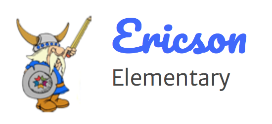 Logo of Ericson Elementary, a community partner of Vulcan Mission Gorge, highlighting the company's long-standing support for STEM education, student learning, and meaningful partnerships with local schools.