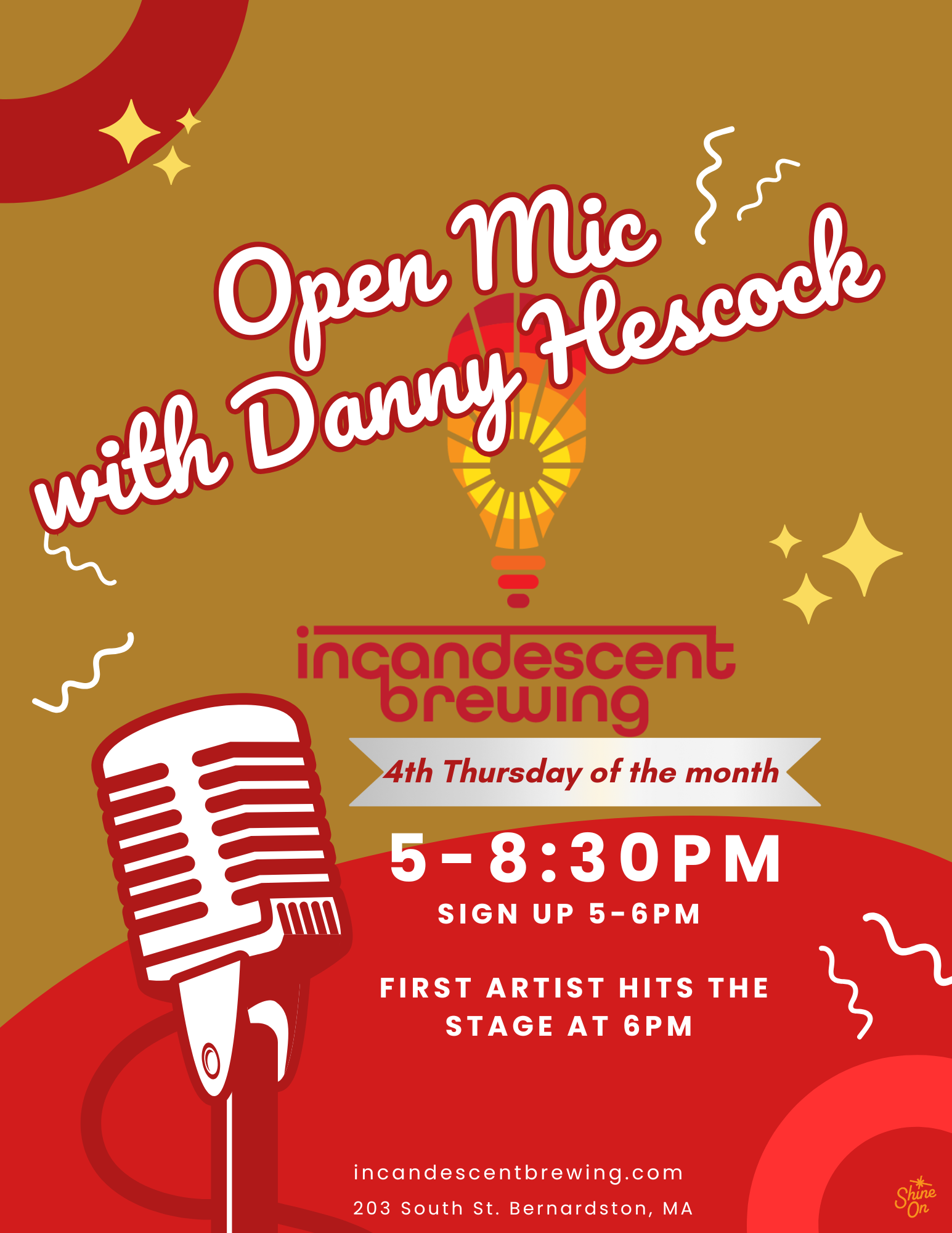 Open Mic with Danny Hescock