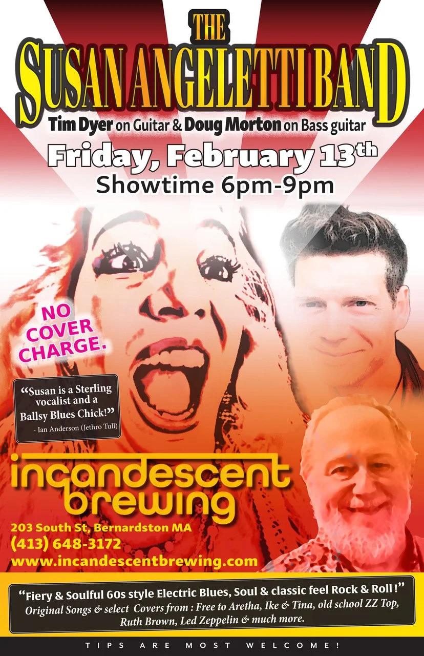 Susan Angeletti              Roots n Blues Trio