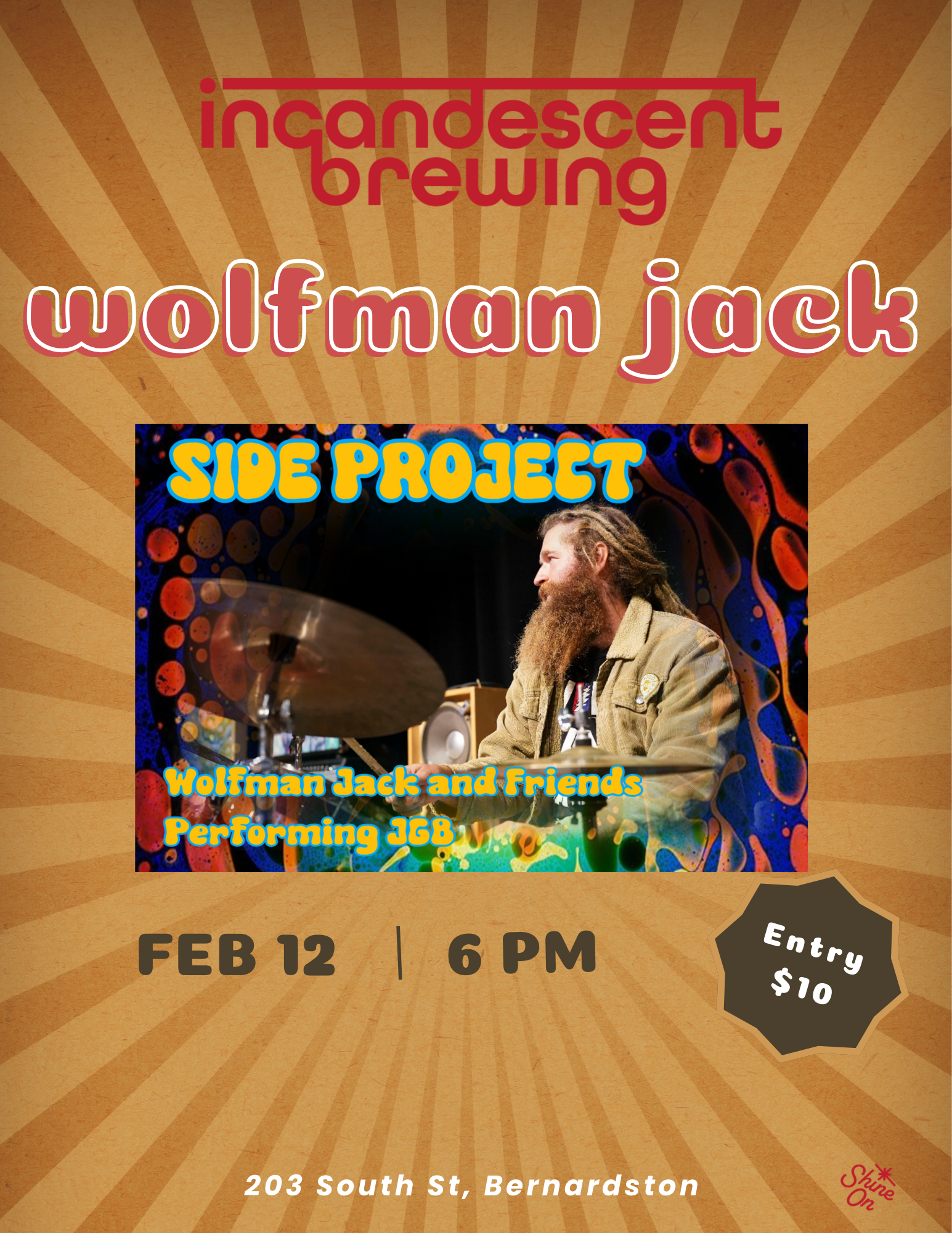 Wolfman Jack and Friends: a side project performing JGB